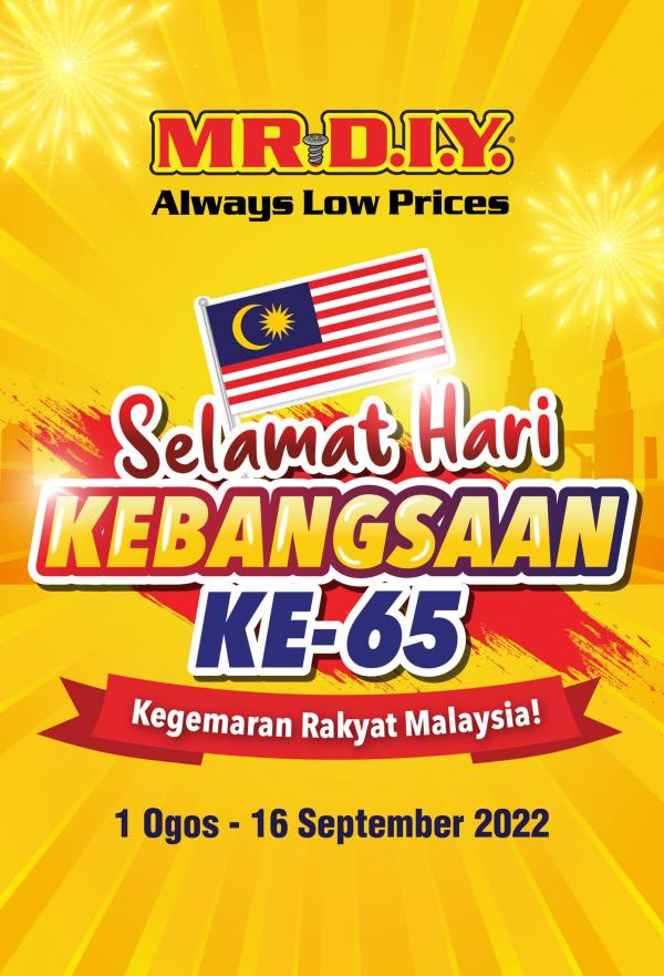 jabwemeet's tweet photo. Sales & Promotions Malaysia (August 2022)
MR DIY Merdeka Promotion (1 August 2022 - 16 September 2022) #HariMerdeka2022 https://t.co/NnfRgkbSOR