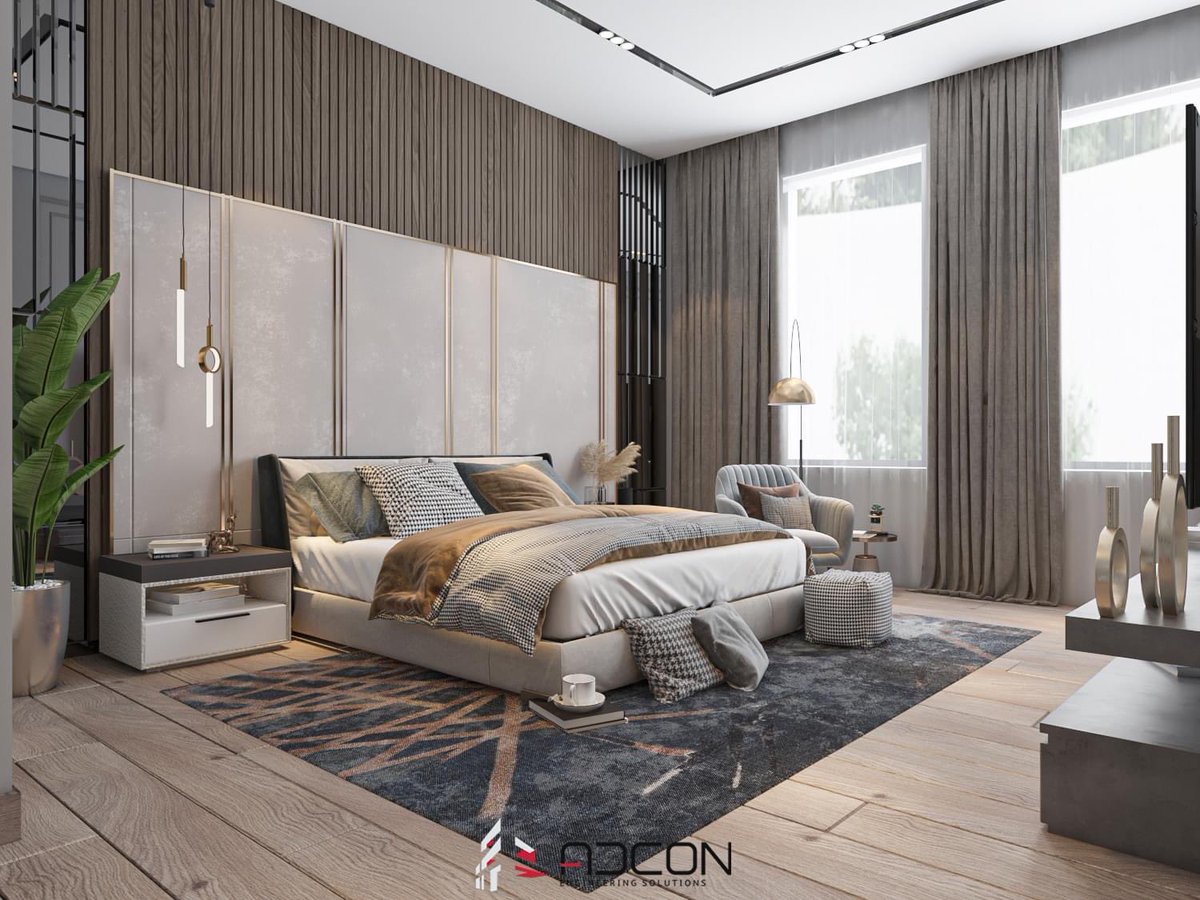 Adconeg's tweet photo. A well-designed home is a reflection of the homeowner's style and personality.๐๐
#ADCON
#creativity_is_our_identity
#interior #interiordesign #bedroom #masterroom https://t.co/1BSvHv1fhy
