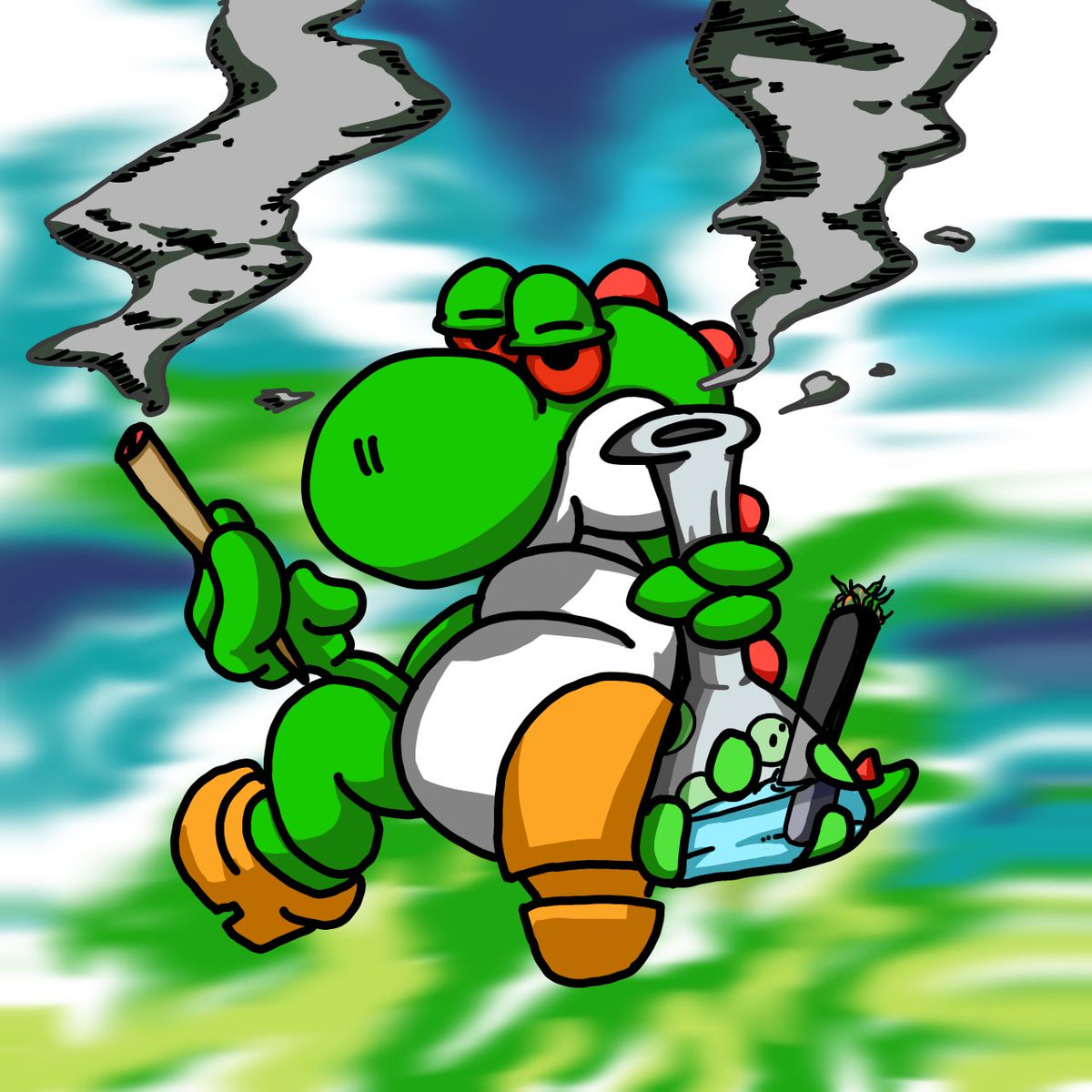 aussiebongboys's tweet photo. #funny #trippy #NFT #weedartartist #weed #420art #cannabis #art #assiebongboys #smoking #nfts #digitalart #nftart #smokeevryday #joint #hemp #hempart #hempartist #marijuana #digitalart #cartooart #420community #nftcommunity #cannabiscommunity
#Mmemberville #cartoon https://t.co/BDRkMWqlHu
