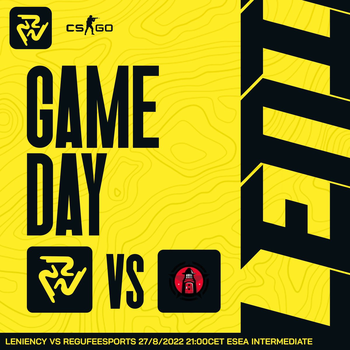 Leniencygg's tweet photo. Today we are playing against an @EsportsRegufe at 21:00 in esea intermediate.
GLHF
📺 https://t.co/E9OPxDOq3X https://t.co/9B1UO6UHKq