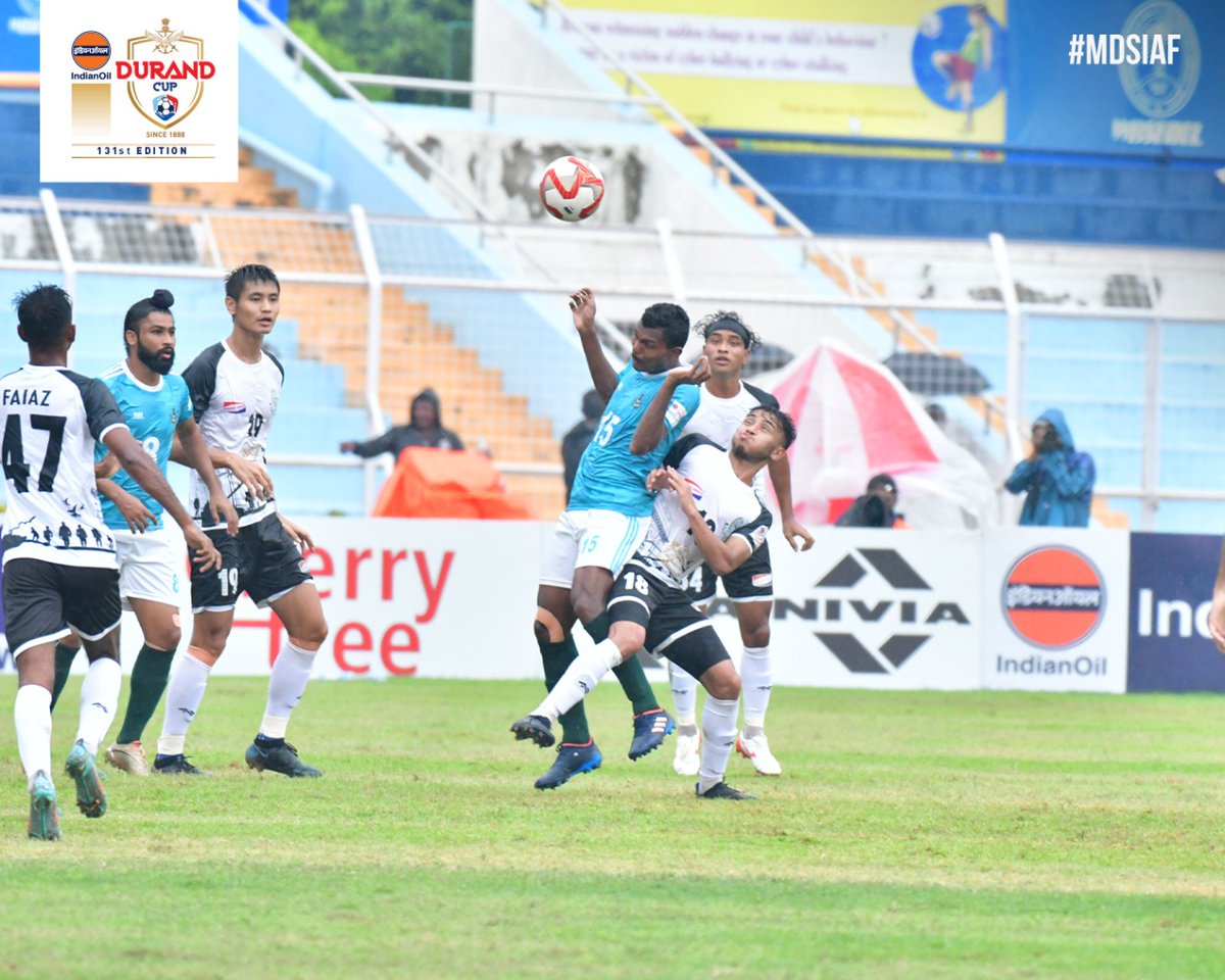 thedurandcup's tweet photo. Moments from the First Half! 🖼️

#MDSIAF ⚔️
#KBK 🏟️
#DurandCup 🏆
#IndianOilDurandCup 🏆
#DurandCup2022 🏆
#131stIndianOilDurandCup 🏆
#IndianFootballForwardTogether 🤝
#IndianFootball ⚽ https://t.co/geRglv5COU