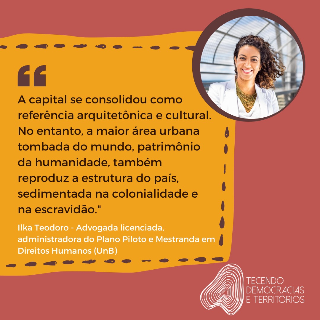 ilkateodorodf's tweet photo. Saiu o artigo que escrevi para a coluna Tecendo Democracias e Territórios, no portal do #IBDU !
Aproveita o sábado para refletir comigo sobre "Brasília-encruzilhada: Utopia moderna, tombamento e os desafios da gestão democrática no território"
https://t.co/Im5JUJpt29 https://t.co/SgR9Zw4xpC