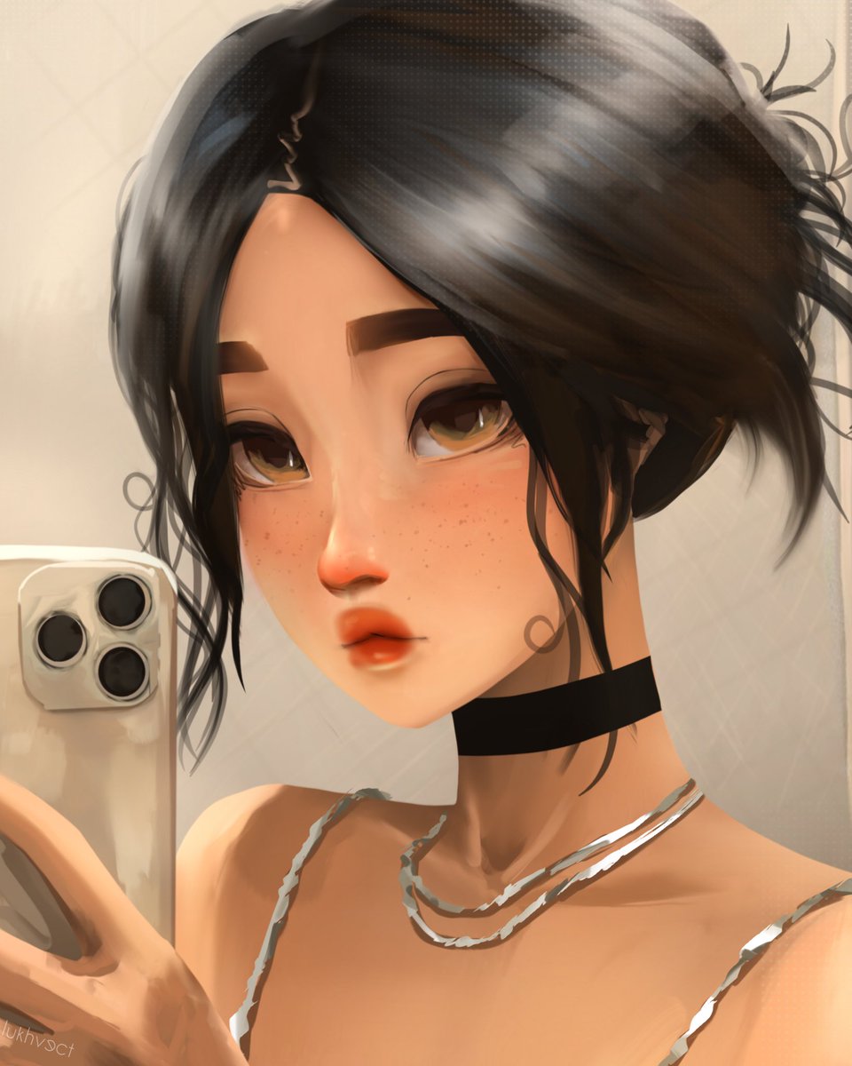 lukhvect_'s tweet photo. Selfie #ArtistOnTwitter #DigitalArtist #commisionsopen #opencommissions #art #cute https://t.co/ZoX774Tdwb