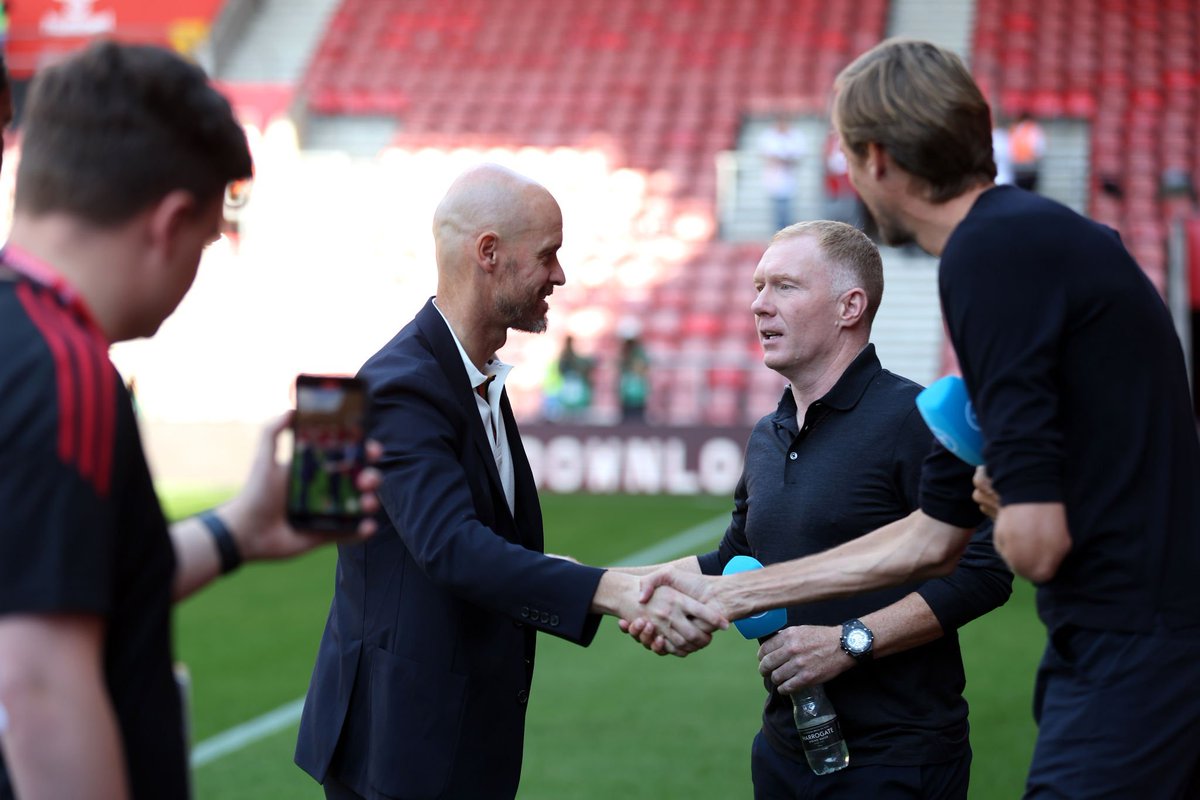 Ten Hag 🤝 Scholesy