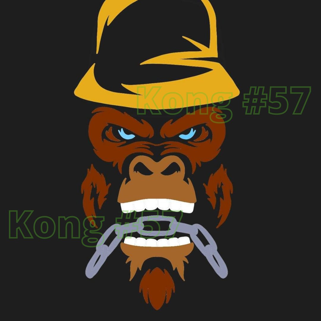 Kong57Brand's tweet photo. 1st The Logo 🦍🟢🔗 #Kong57

#nftbrand #nftart #NFTs https://t.co/l4KIlU7h9V