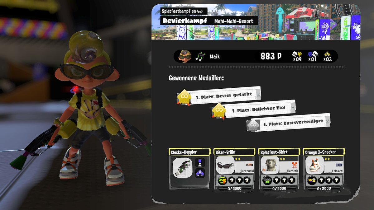 maiky22_maik's tweet photo. Ich war dabei :)
#DestinySplatoon3
#Splatoon3 #Splatfest #NintendoSwitch https://t.co/s9nKC0ufJi