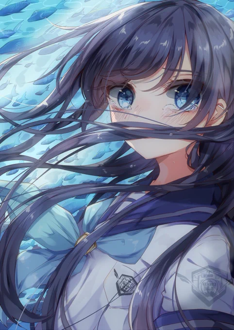 #8月の終わりにあなたの作品見せてください水族館と君 