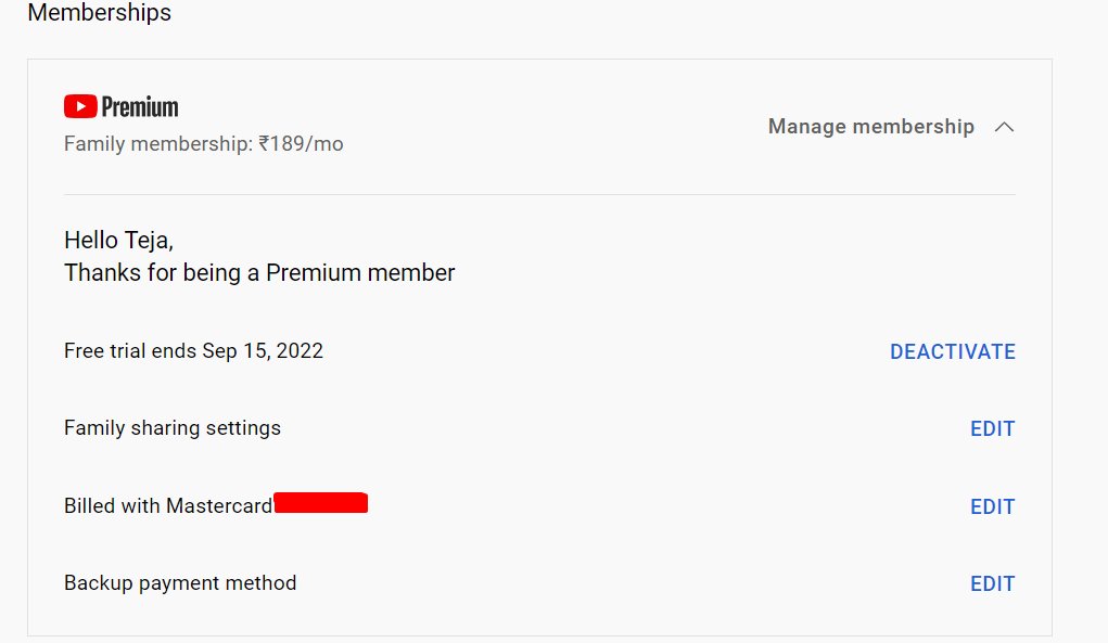 bteja159's tweet photo. @TeamYouTube @TeamYouTube yes, I'm logged in to correct premium account. The Family Sharing Settings>Edit>Continue button does not work. https://t.co/96iXynhAPY