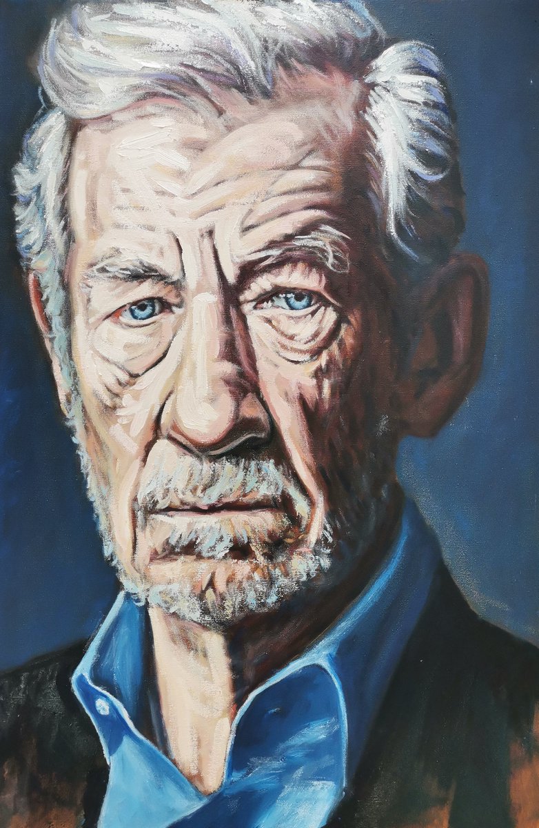 ArtyElk's tweet photo. A selection of my more recent portraits... #painting #portraits #portraiture #artistsontwitter @IanMcKellen @thomyorke as #VanGogh #SirDavidAttenborough @tedhughes #TedHughes
#cornwallartist

Fancy sitting for me? https://t.co/twNxSrhRFi