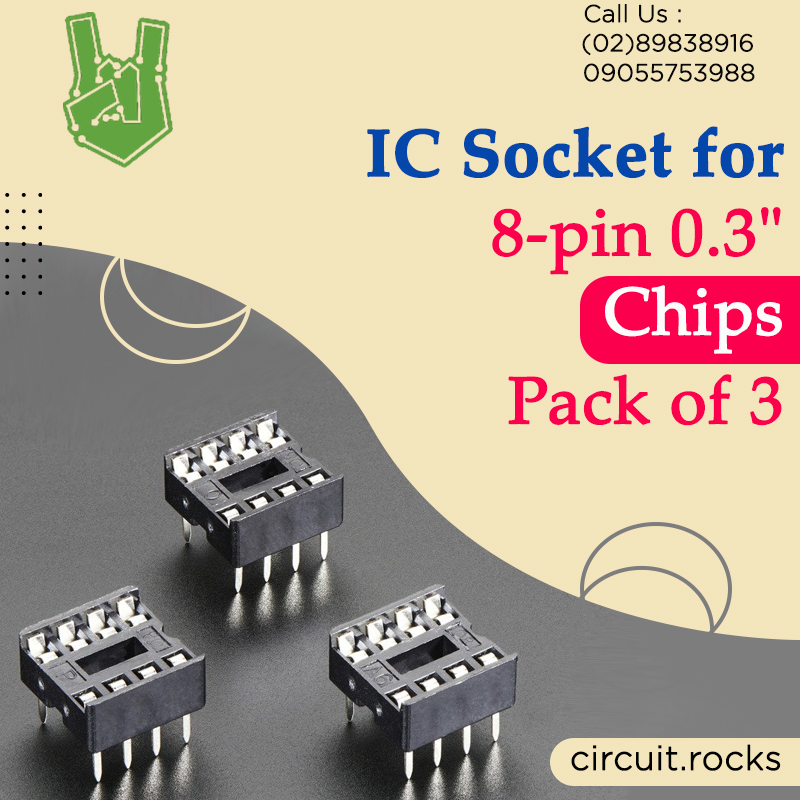 circuitrocks's tweet image. An IC (Integrated Circuit) socket allows you to insert and remove chips easily from an assembled kit or project
Visit- bit.ly/3Rwz7lF
#electronics #circuitrocks #icsocket #technology  #arduinotian #gadgets