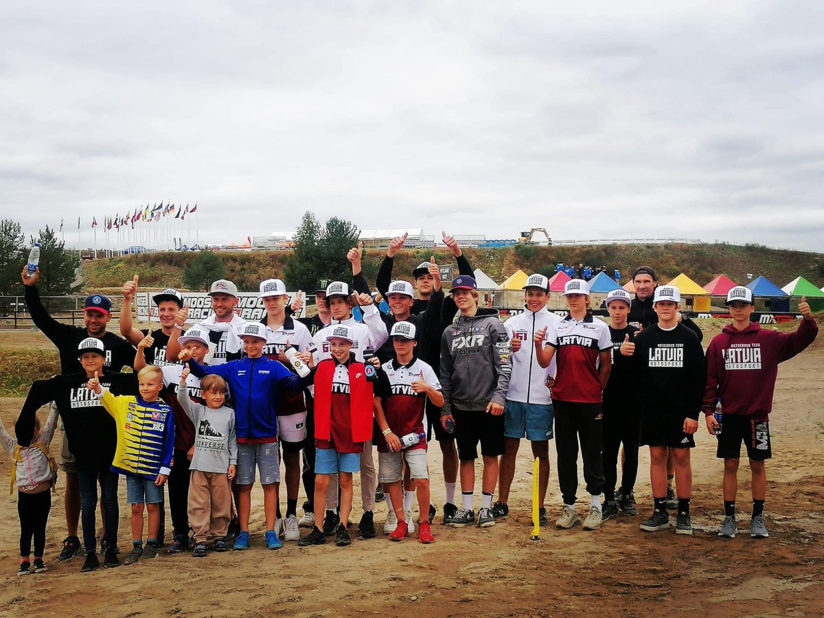 Latvijas junioru izlases sportisti šodien un rīt startēs Pasaules Junioru čempionātā. Starp viņiem arī #MX #Moduls braucējs Emīls Solovjevs. 💪🏼✊🏼