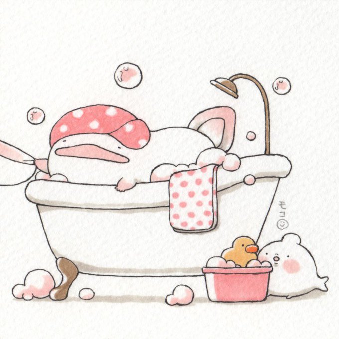 「bathtub」 illustration images(Latest)｜6pages