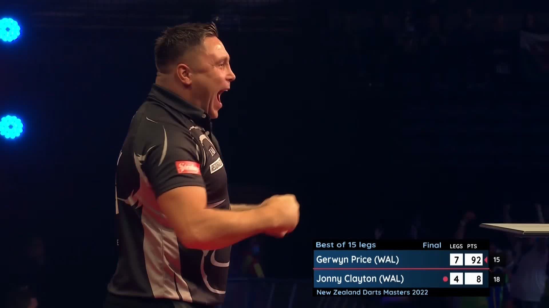 PDC Darts on Twitter "PRICE PREVAILS IN HAMILTON! 🏆 Gerwyn Price reels