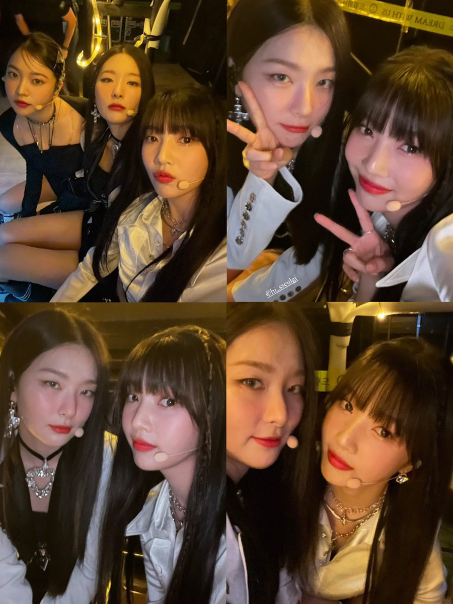 wildside seulgi, joy and yeri 💛💚💜