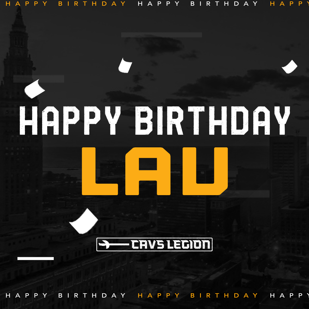 CavsLegionGC's tweet photo. Happy Birthday Coach! 🎂  @JoelLazu https://t.co/PMkKKRGnc9