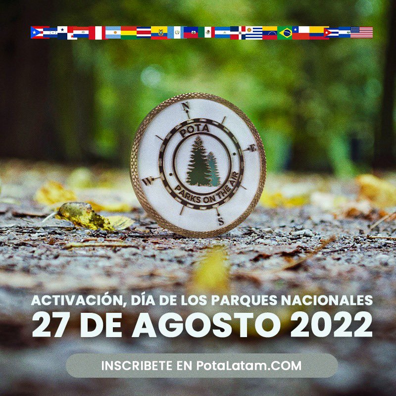 ce3ime's tweet photo. Hoy POTA !!!! Día de Parques Nacionales https://t.co/LbCeosCaoR
