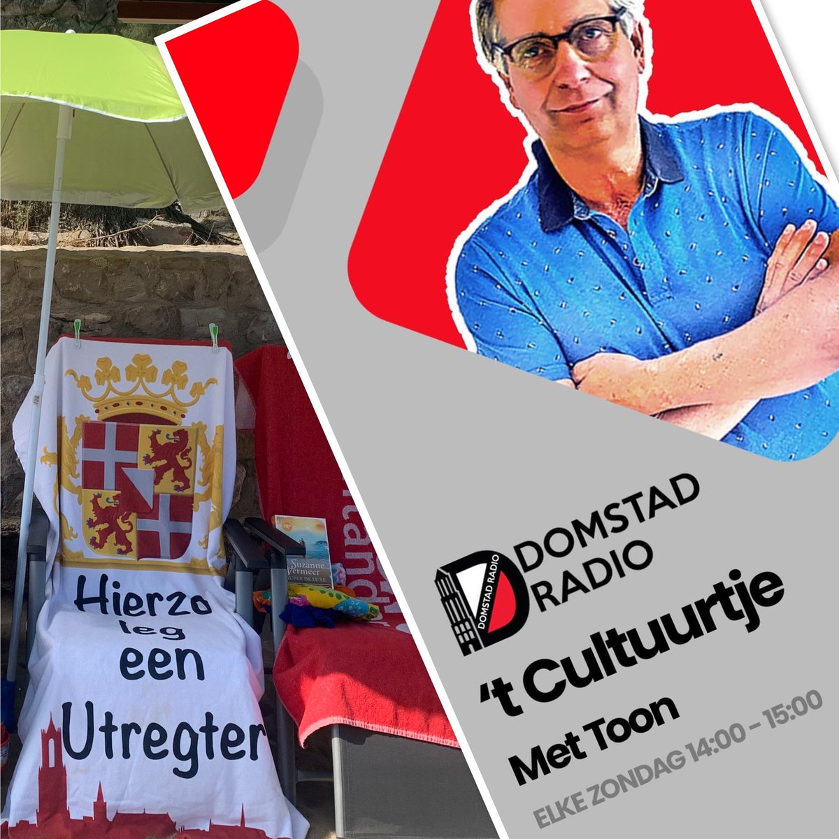 LagasToon's tweet photo. Vorige week ging er technisch wat fout, maar zondag van 14:00 tot 15:00 presenteren wij vanaf de Costa Brava ons programma met verhalen over en met vrolijke Spaanse muziek. #domstad #domstadradio  #utrecht #utreg #costabrava #spanish #spanishmusic #uu #toondewoordenbende https://t.co/4rOXKMsErc