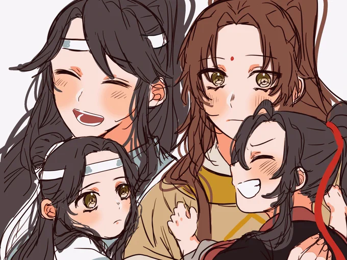 忘羡(幼児化)を抱っこ!#魔道祖師 #MDZS 
