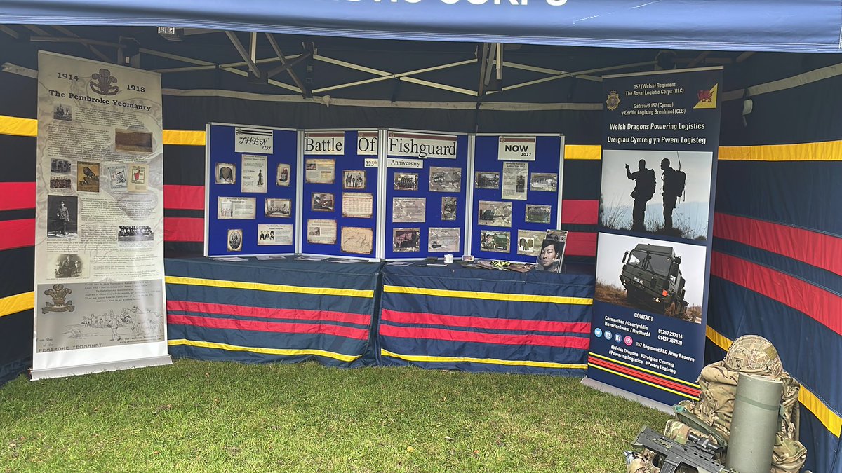 russ c (@russc49164588) on Twitter photo 224 Sqn the Pembroke yeomanry at Fishguard carnival today come pay us a visit. <a href="/157_Welsh_Regt/">157(Welsh) Regt RLC</a> <a href="/Eluned_Morgan/">Eluned Morgan</a> #army #careers #Belonging 224 Sqn the Pembroke yeomanry at Fishguard carnival today come pay us a visit. <a href="/157_Welsh_Regt/">157(Welsh) Regt RLC</a> <a href="/Eluned_Morgan/">Eluned Morgan</a> #army #careers #Belonging