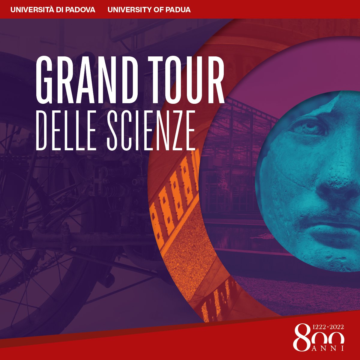 🎟️ Un biglietto per 8 luoghi di scienza, arte e natura Unipd!

Il Gran Tour delle Scienze: per #800Unipd, abbiamo aperto alla cittadinanza i nostri più prestigiosi luoghi di scienza, visitabili tutti i sabati e le domeniche fino al 3 marzo 2023.

> unipd.link/grand-tour-sci…