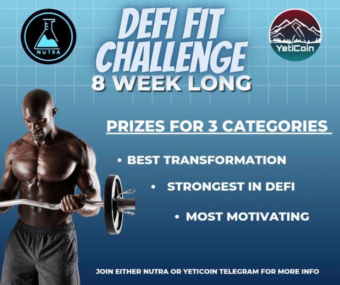 Bankykanta's tweet photo. Saturday are mostly for workout . Do that with @YetiCoinEth https://t.co/LJtBqOQ7pR