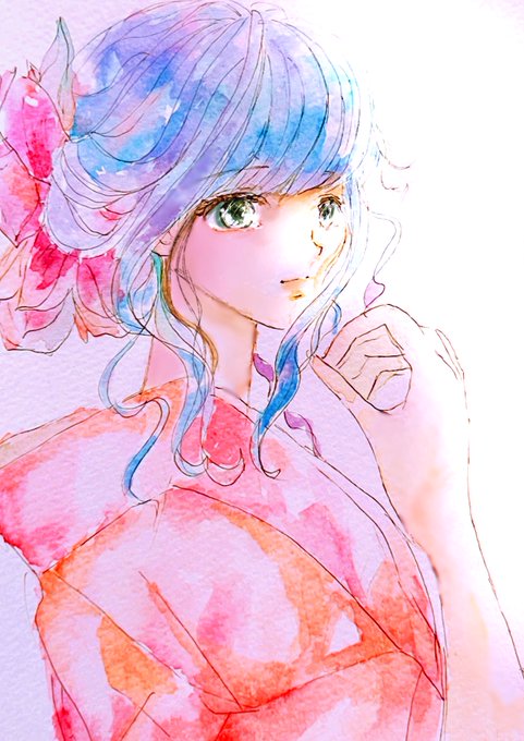 「watercolour」のTwitter画像/イラスト(新着)｜3ページ目)