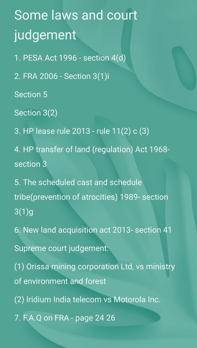 n_sunder_n's tweet photo. Every kinnaura must know these laws and court judgements.
#kinnaur https://t.co/ZKqT6ou9Tb