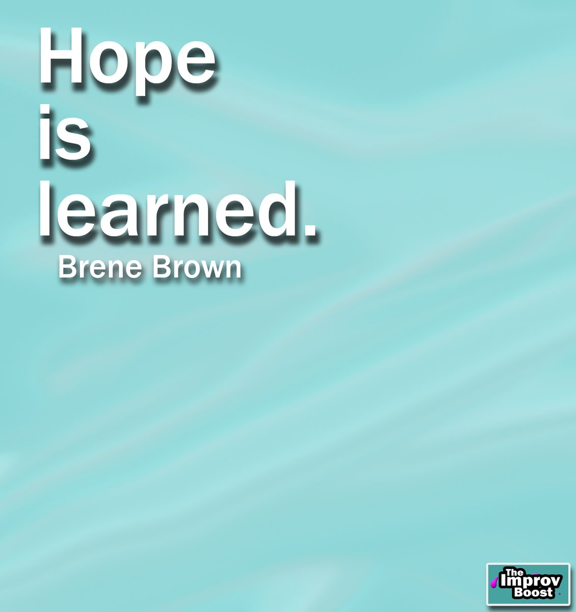 BoostImprov's tweet photo. I would add, it is also practiced and honed. Improv allows us to play characters who struggle - who hope.

#improv 
#ImprovPhD https://t.co/ElyFus0H3O