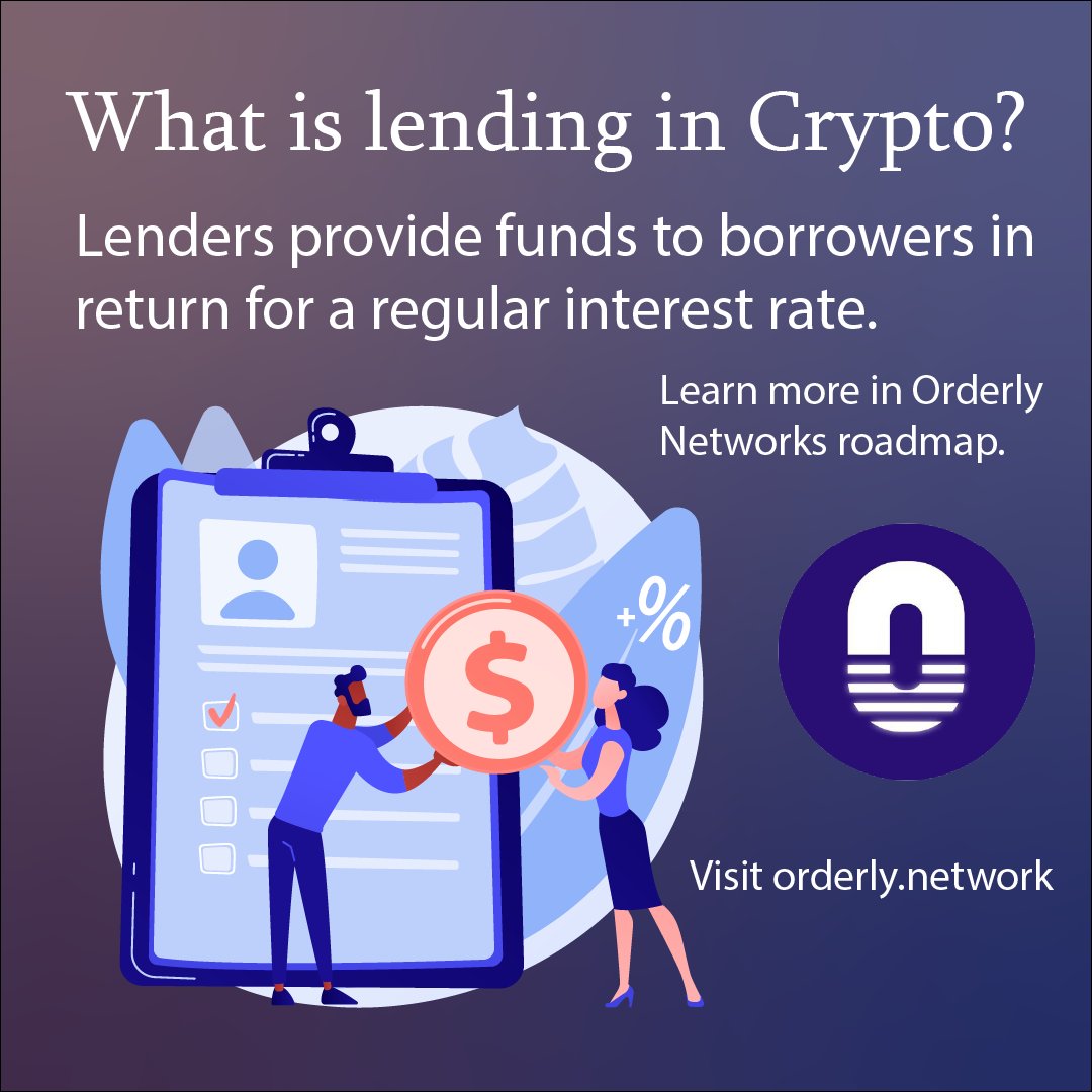 Lending in crypto explained <a href="/OrderlyNetwork/">Orderly</a> #Crypto  #web3 #web3fact