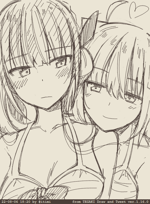 あくおかサマー2022 #あくおか #湊あくあ #猫又おかゆ #ホロライブ https://t.co/wAGYNfwveO 