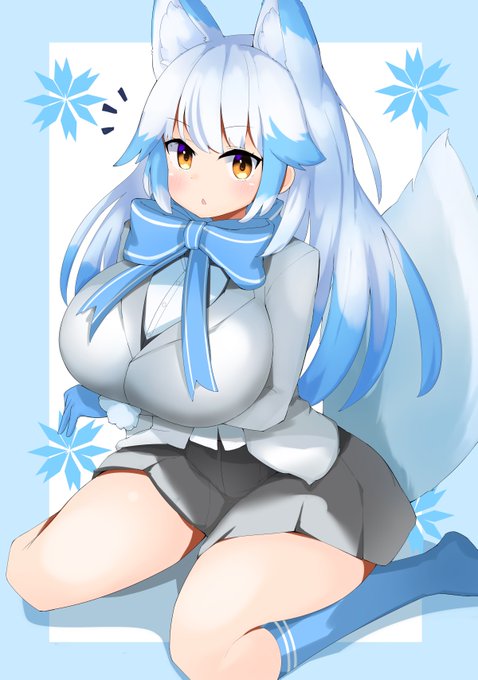 シロイキタキツネちゃん!🦊✨もちもち!
リクエストありがとうございましたー! 