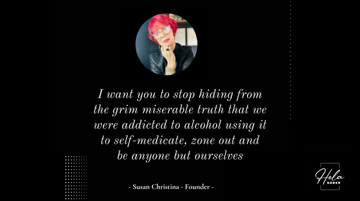 SoberHola's tweet photo. It's time to stop romanticising alcohol and be truthful with ourselves.

#RecoveryPosse #sobriety #recovery #sober #sobertwitter 
#sobercurious #soberme #truth #saturdaymood https://t.co/UNdPrCuMlT
