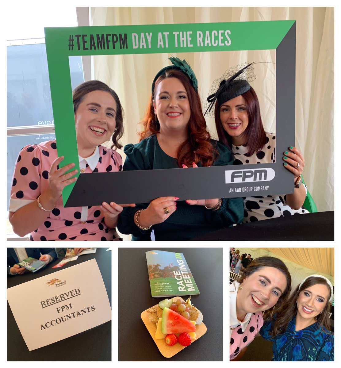 cmck3own's tweet photo. Great start to the bank holiday weekend with @fpmaccountants at the @Downroyal!🥂#StaffDay #TeamFPM #BetterTogether https://t.co/2dyANYjEXZ