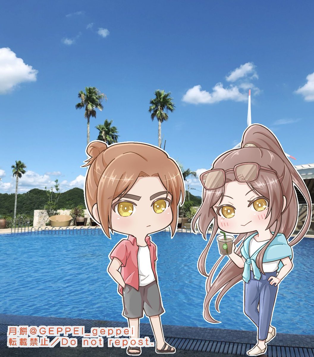 GEPPEI_geppei's tweet photo. 風情とチビ南扶で
🌴🌺Summer Vacation🌺🌴
#fengqin #风情 #TGCF #天官賜福 https://t.co/cLhEdFbv7M