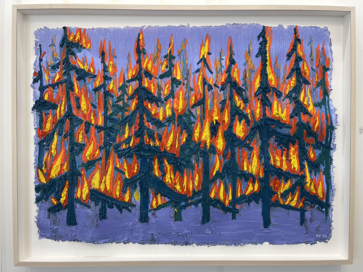 New Work at the Papier fair in Montréal…#patelbrown