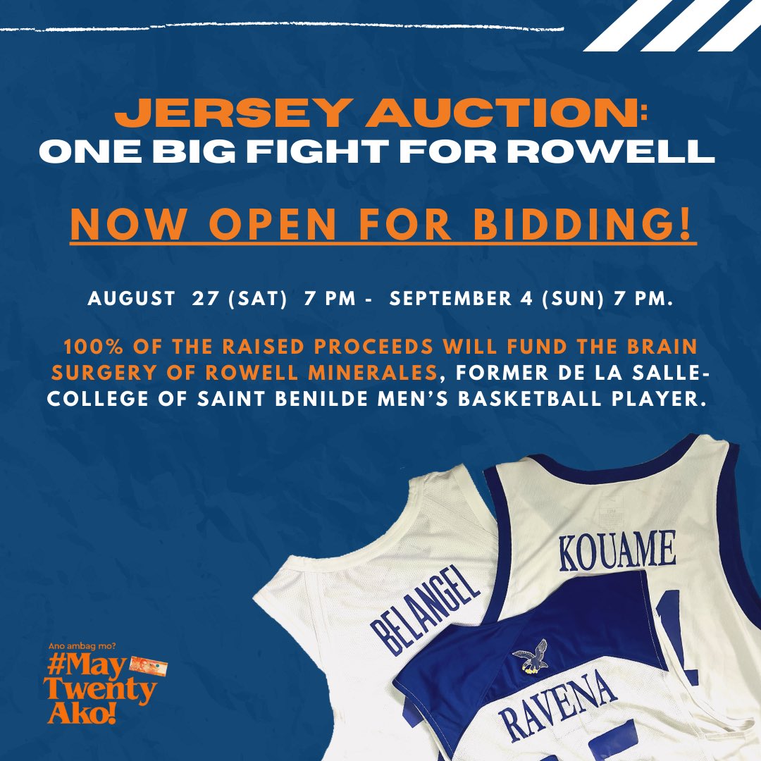 maytwentyako's tweet photo. YOU MAY NOW BID IN THIS LINK: https://t.co/5IyBbZI8Zm 

The jerseys are OPEN FOR BIDDING! 

This jersey auction will be held for 8 days, starting August 27 today at 7 pm until September 4 Sunday (PST)

Other forms of support like sharing our posts, will help us reach more bidders https://t.co/a5YwMDFMAw