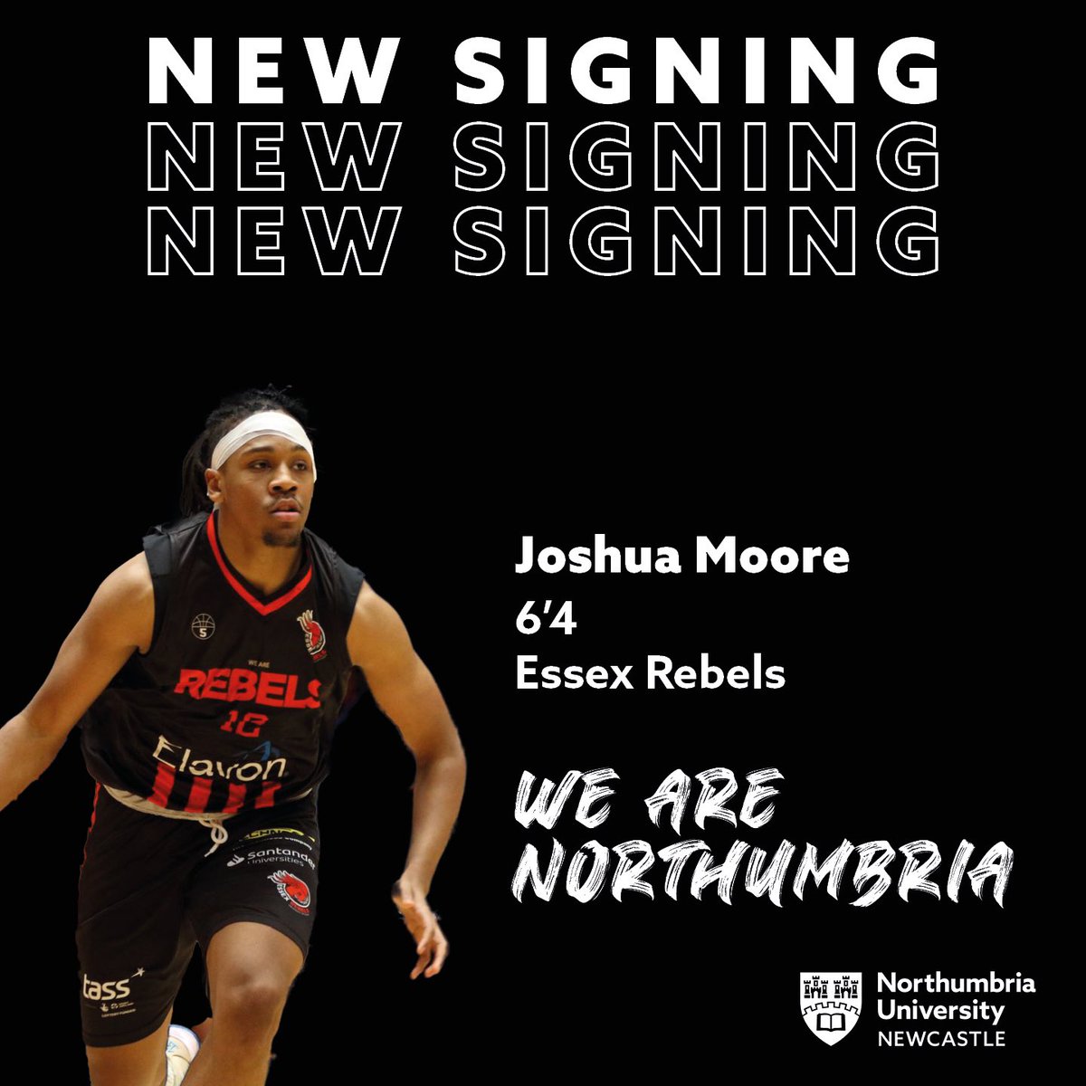 Josh! ✍️ Excited to confirm the signing of Joshua Moore to <a href="/TN_Basketball/">TeamNorthumbriaBBall</a> for the 2022-2023  <a href="/BUCSsport/">BUCS</a> Basketball Season 

Welcome to Northumbria University #TeamNorth