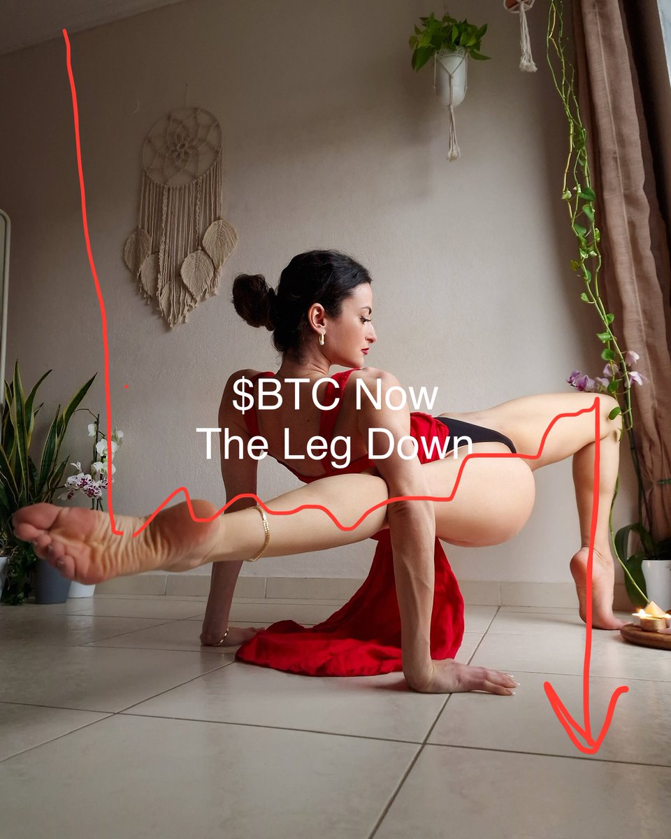 When you live the Bitcoin chart 🧘🏾‍♀️
#Btc $BTC #Bitcoin #NFT #Crypto 
<a href="/EriVlc/">Eri Vlc</a> @bestbitcoinmeme