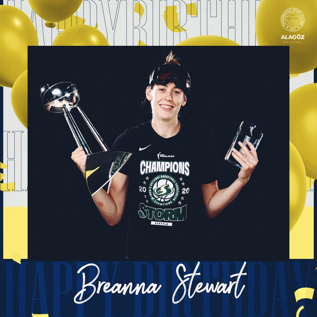 Bugün oyuncumuz Breanna Stewart\ n do um günü. Happy birthday Stewie!  