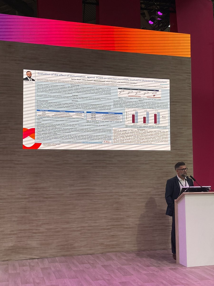 maciejbanach's tweet photo. How does our #antiPCSK9 #vaccine work, which pathways is first uses? This is the one associated with #miRNA27a responsible for #LDLR #pathaway; it may also use the one associated with #MTP and #ApoB linked to #miRNA31c. #ESCCongress2022 #ESC22 @escardio https://t.co/uLjxtF48dc