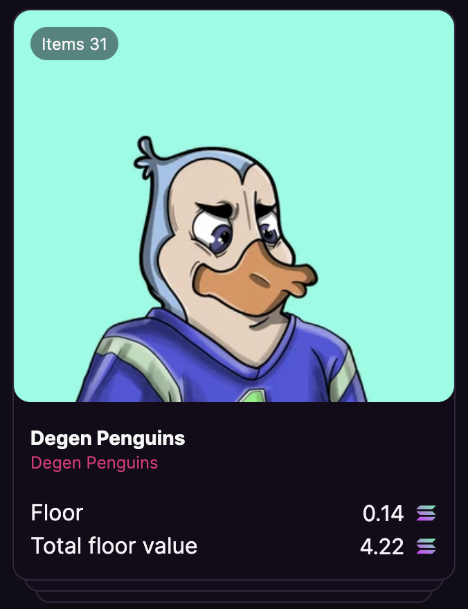 ⚠️ DEGEN PLAY
I just bought 31 @DegenZPenguins. 🙈
Let's see what will happen now. 🤷‍♂️

I will be more transparent from now on.
I listed 21 for 0.23 SOL, 5 for 0.199 SOL (1 already sold) and 4 for 0.18 SOL. 

Keeping 1 to be part of the community as I always do.

🐧 follow 🐧?
