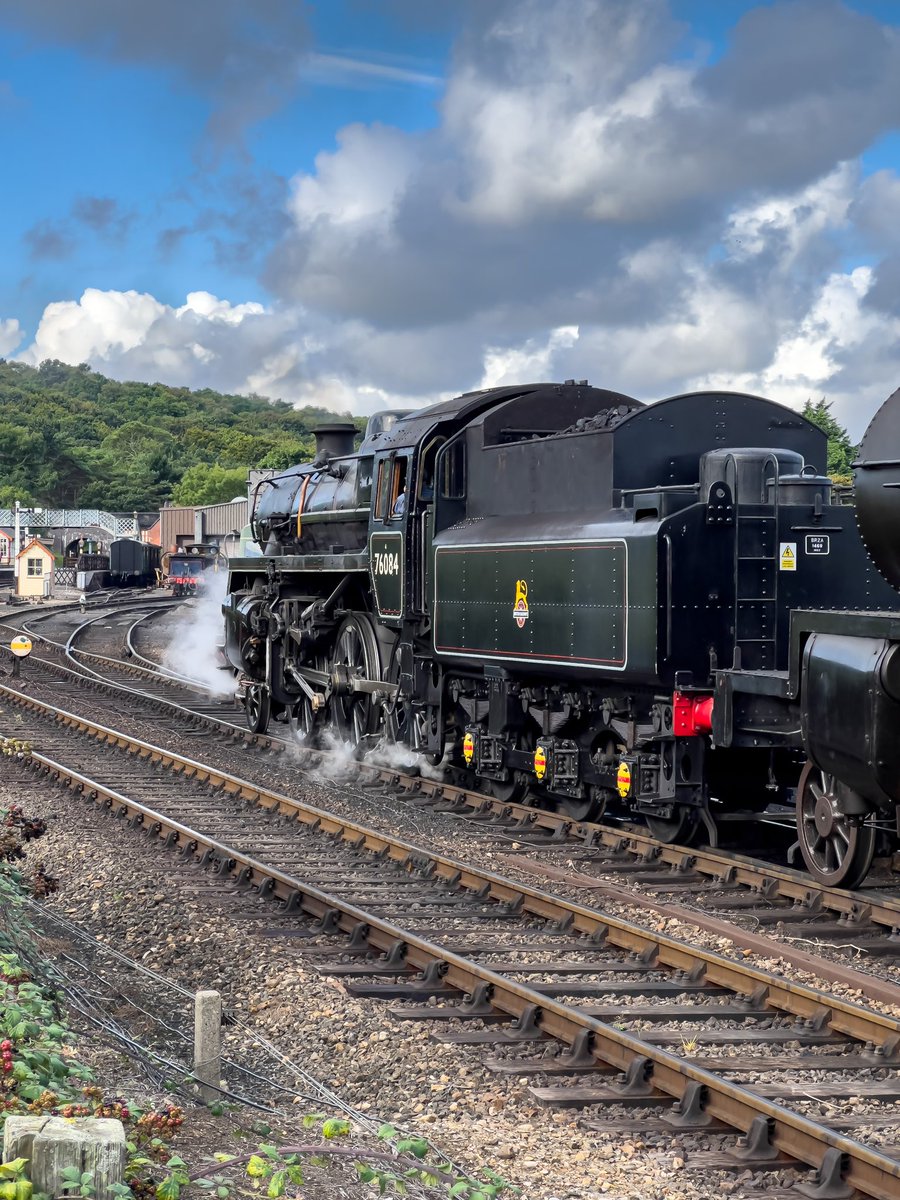 Psi50's tweet image. BR Standard 4 76084 @ Weybourne @nnrailway @MGNJointRailway