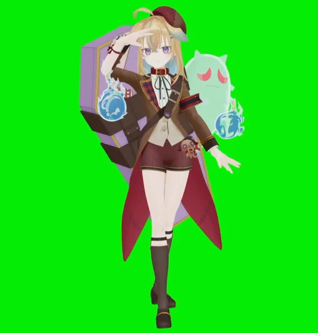 満点すぎる… #従井ノラ3D 