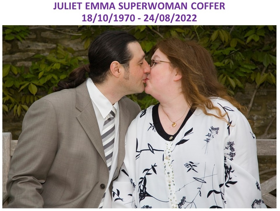 julietcoffer's tweet photo. Sadly, my amazing wife Juliet passed away on 24 August. Words cannot begin to describe my grief, however, I am so lucky to have met my soul mate and was able to spend 20 supremely happy years with the most kind, witty and positive human being, with a razor sharp mind.
Gary https://t.co/ESEhTG0Jwc