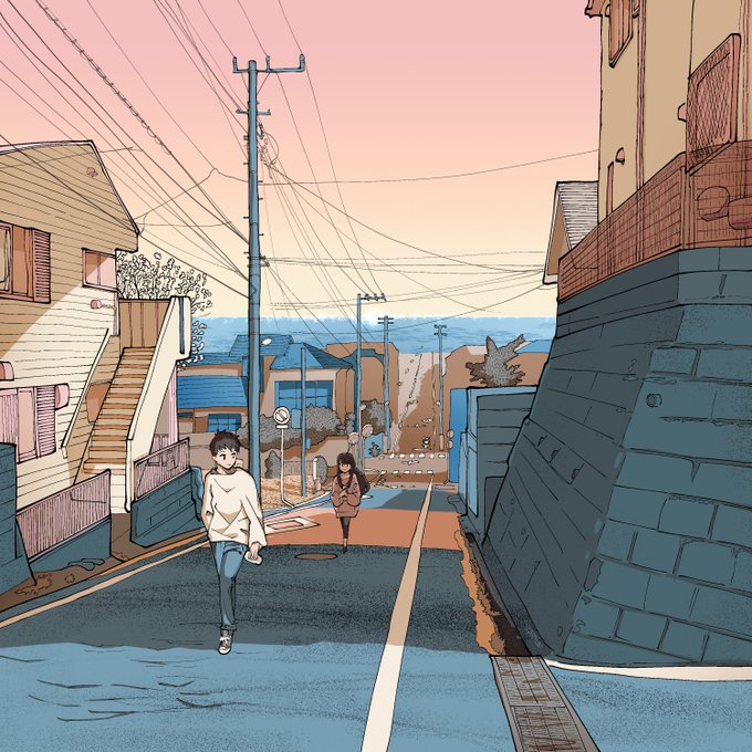 「long hair utility pole」 illustration images(Latest)｜4pages