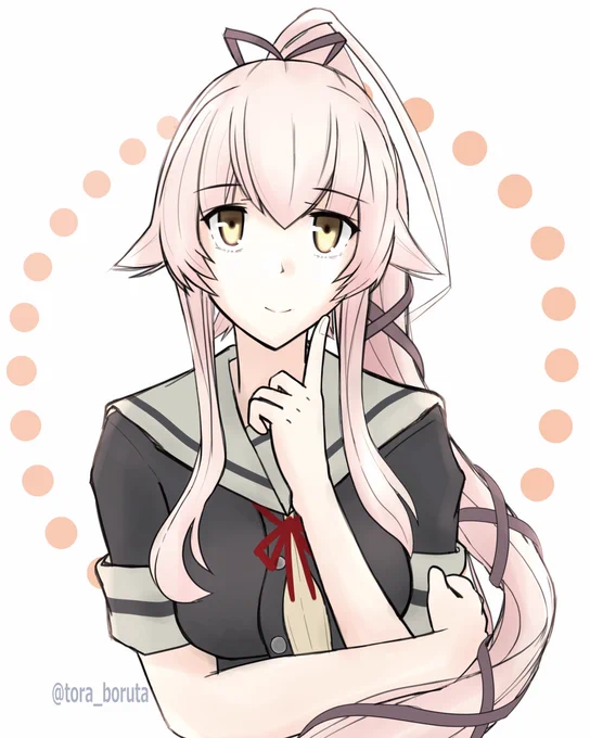 ねっ? #艦これ #艦隊これくしょん #由良(艦隊これくしょん) #由良改二  