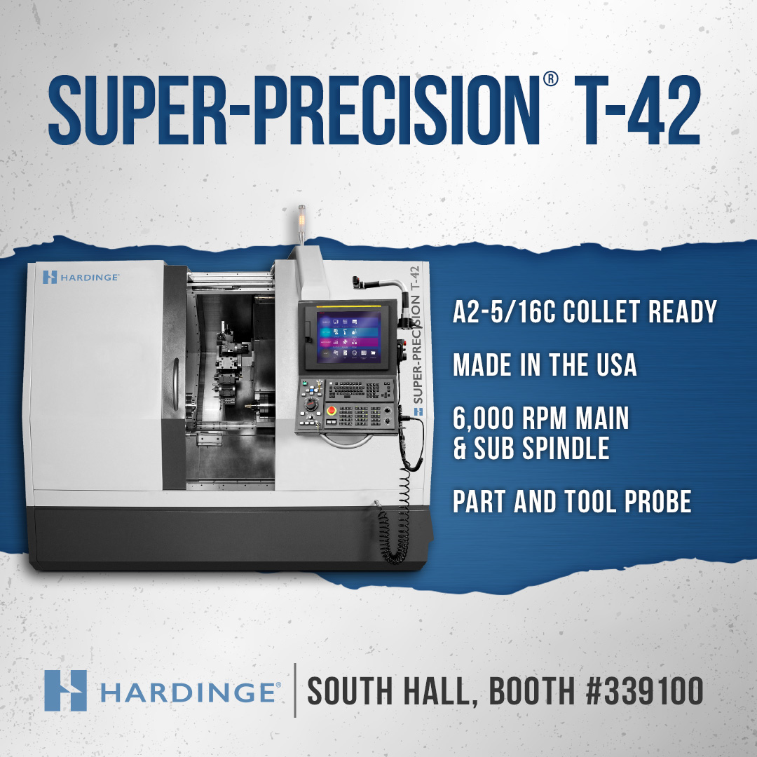 HardingeInc's tweet photo. IMTS Preview
#lathe #superprecision #micron https://t.co/4oFWtazoyp