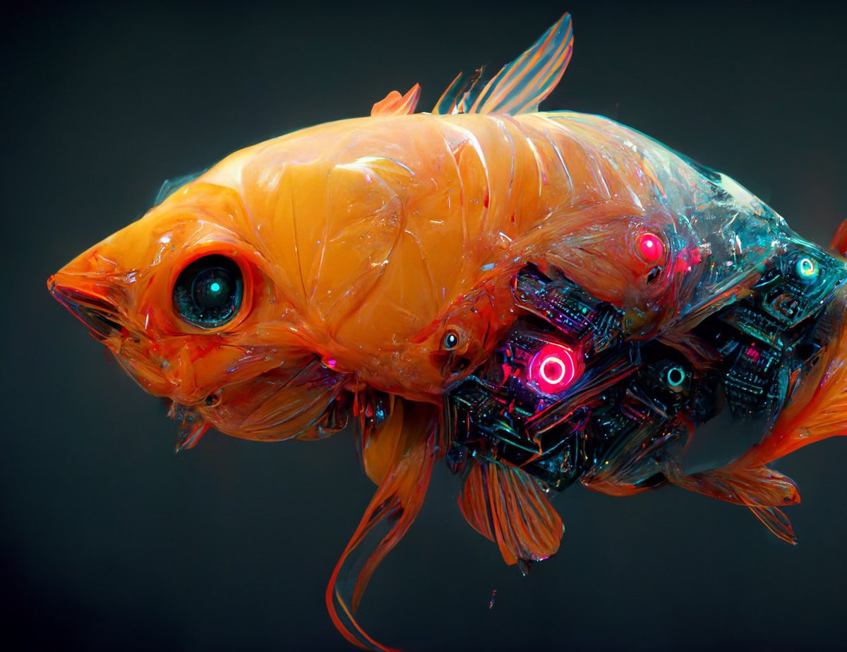 Intr0spectrum's tweet photo. Post Nemo
#introspectrum #digitalart #digitalartwork #aiart #generativeart #aigeneratedart #aigenerated #aicollab #filmatic #filmaticart #cinematic #cinematicart #apocalypse #apocalypticart #cyborg #nemo #cyborgart #surrealism #surrealart #morphism https://t.co/QDqIir1Wjr