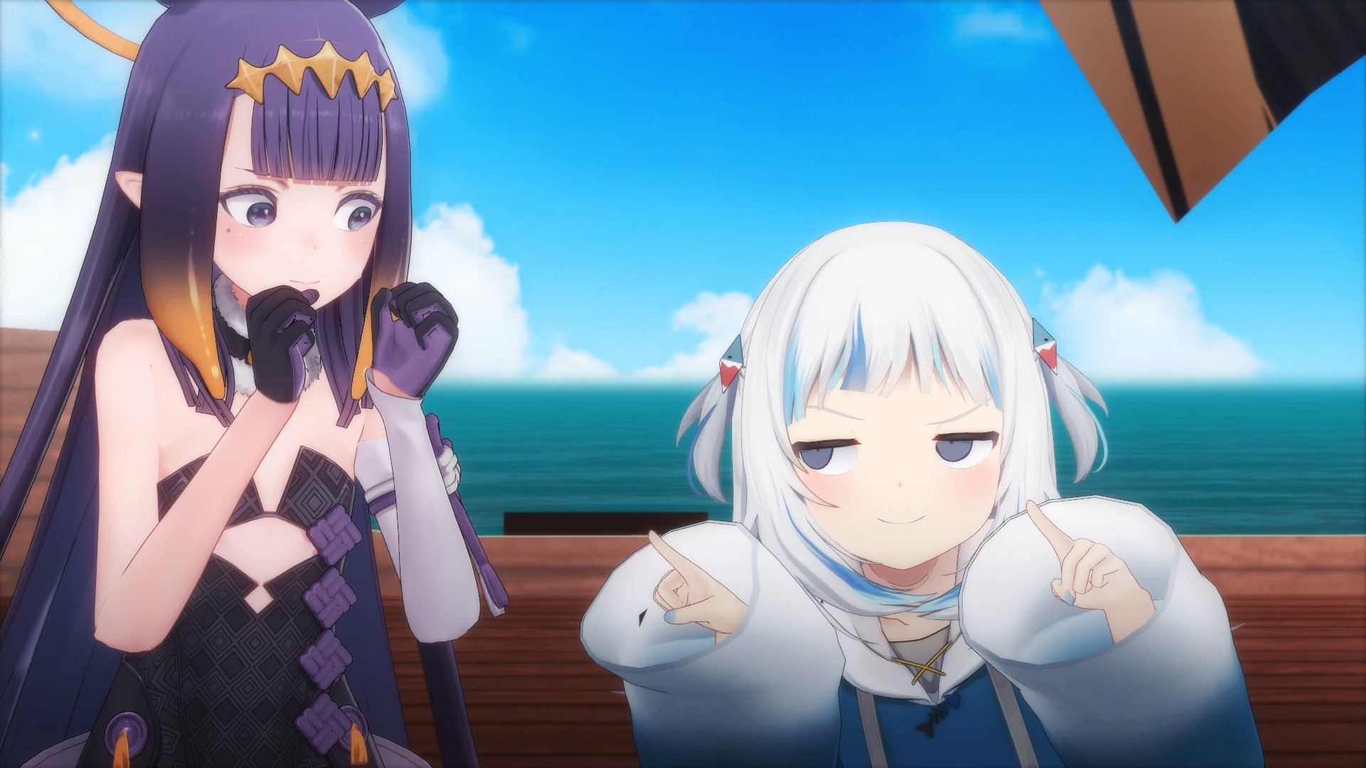 ホロライブ がうるぐら ssp Gawr Gura VTuber】Gawr Gura がうる・ぐら New Year Outfit【Hololive EN