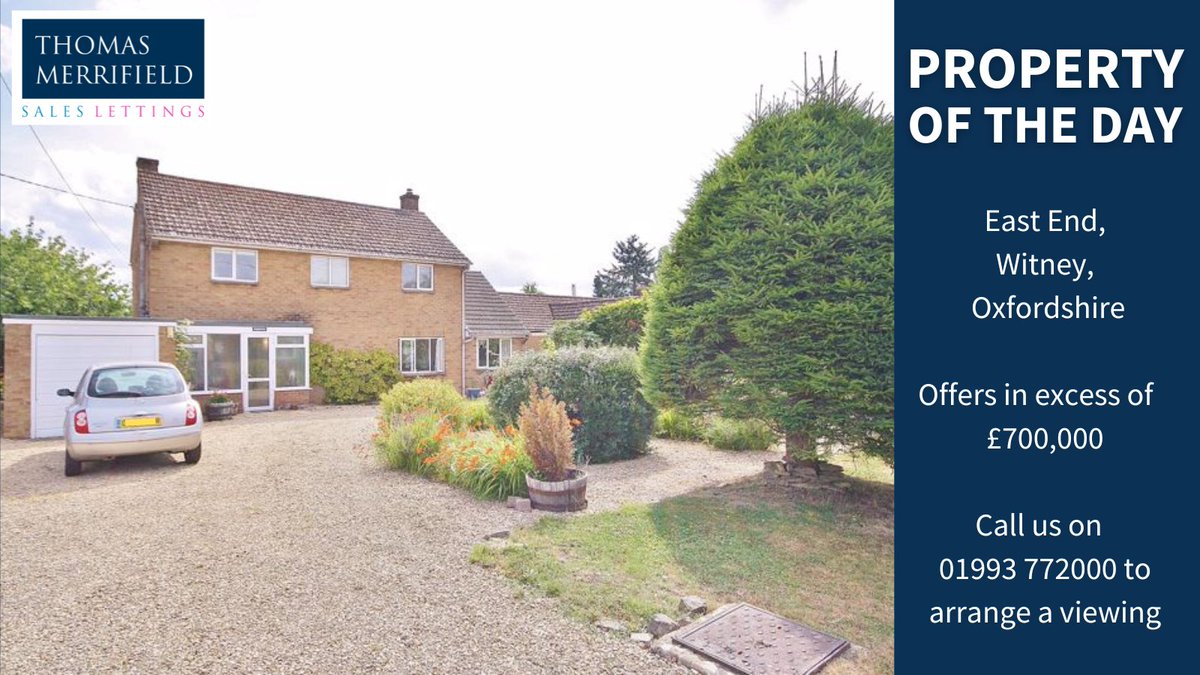 TMSalesLettings's tweet photo. EAST END, OXFORDSHIRE

Detached 3 bedroom family home in this sought after village. Large secluded garden, ample driveway parking and garage. Find out more: https://t.co/pZjOazNz8E

#OxfordshireRealEstate #EastEndProperty #FamilyHome https://t.co/Lhi8kKVl11